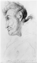 Locked Up as Mad, Having Murdered Her Lover and Found Virgin at Her Death, Illustration from an Unpublished Treatise by Jean Etienne Dominique Esquirol on the Lunatics of the Salpetriere